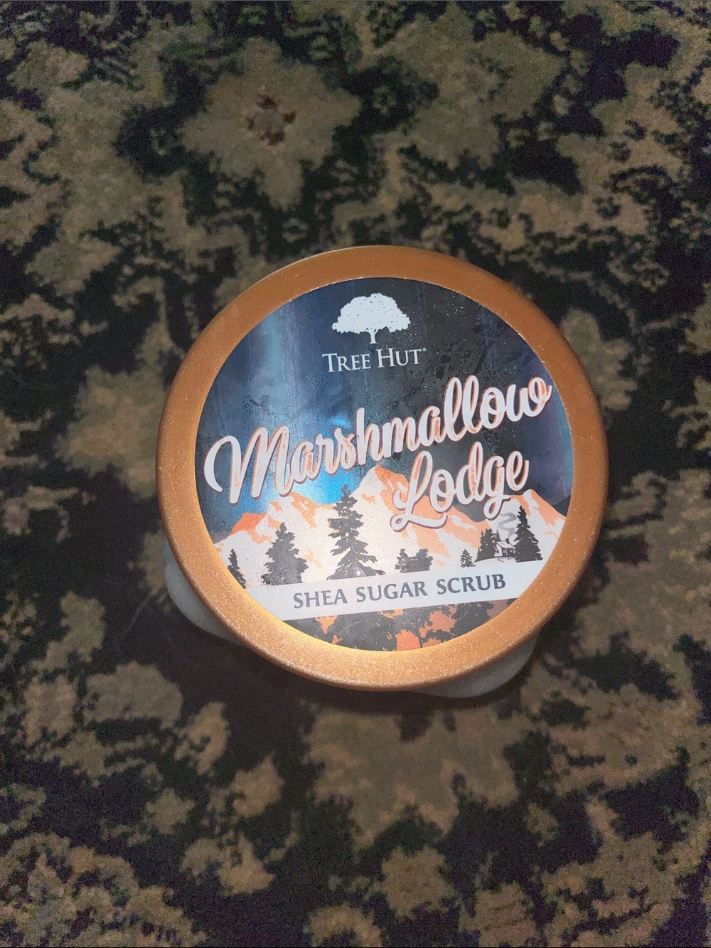 Tree Hut Marshmallow Lodge Shea Sugar Scrub - Orange Lid
